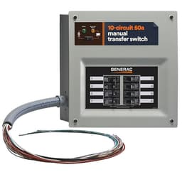 Generac HomeLink 50A Manual Transfer Switch Kit